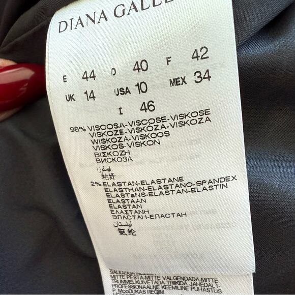 NWT!!! Diana Gallesi women black jacket size XL Retail 236$ - Picture 7 of 8